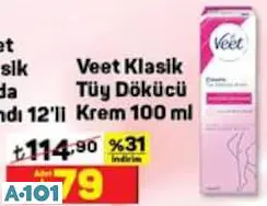 VEET KLASİK TÜY DÖKÜCÜ KREM 100 ML